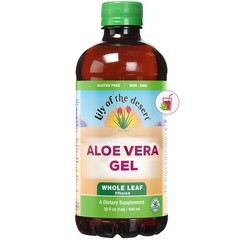 Lily Of The Desert Aloe Vera Gel, Preservative Free – 32 Fl Oz (Pack of 1)