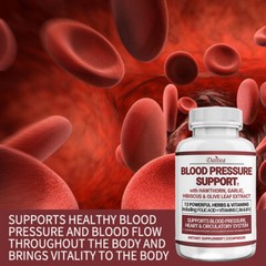 Blood Pressure Support Capsules-Promote blood and blood vessel flow,heart health
