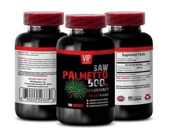 prostate supplements for men – SAW PALMETTO EXTRACT 500mg – Support testosterone