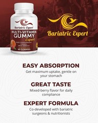Bariatric Expert Multivitamin Gummies Fast-Melting Adult Formula 90 ct