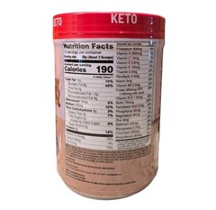 SlimFast Keto Meal Replacement Shake Fudge Brownie Batter Low Carb Keto Protein