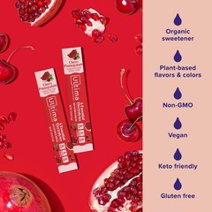 Electrolyte Powder Packets – Cherry Pomegranate, 20 Stickpacks, Sugar Free, Keto