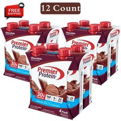 Premier Protein Shake, Chocolate, 30g Protein, 11 fl oz, 12 Ct