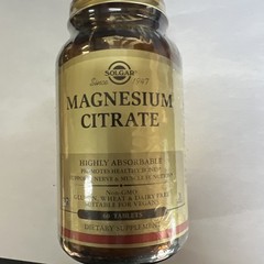 Solgar Magnesium Citrate 420mg Highly Absorbable Supplement 60 Count Vegan.4/27