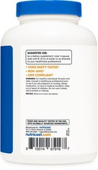 Nutricost Betaine HCl + Pepsin 790mg, 240 Capsules – Gluten Free & Non-GMO