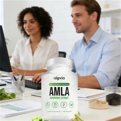 3x Alevia Organic Amla Capsules 1000mg Indian Gooseberry Antioxidant Supplement