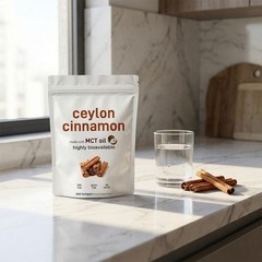 Ceylon Cinnamon 7200mg Equivalent MCT Oil Bioavailable 300 Softgels
