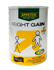2 Tin X APPETON Weight Gain for Adult – Chocolate 450g