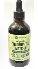 360 Nutrition Liquid Chlorophyll + Matcha Drops Dietary Supplement 4 fl.Oz.