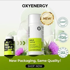 2 BOTTLES—Milk Thistle Liver Detox Supplement – 300mg Silymarin – OXYENERGY✅
