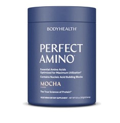 BodyHealth PerfectAmino Powder BCAA and EAA Powder Mocha 60 Servings