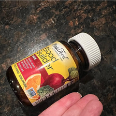 MegaFood Blood Builder Vegan Iron Supplement Tablet
