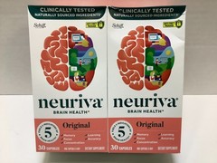 Neuriva Brain Health Original, Memory Focus Concentration 60ct (2x30ct) 10/2026