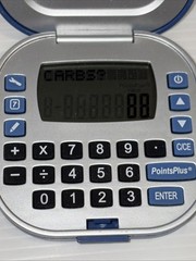 Weight Watchers Points Plus Calculator Travel Size 3″ Square x 1/2″ – Used Works
