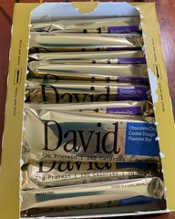 9 Ct David High Protein 28g Bars, Chocolate Chip Cookie Dough-6 Blueberry Pie-3