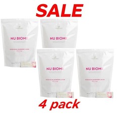 Nu Skin NU BIOME – Watermelon, Raspberry, Lemon – 4PACK – SEALED – 04/2027