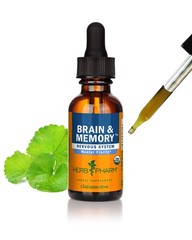 1 Fl Oz (Pack of 1), Herb Pharm Brain and Memory Liquid Herbal Formula With…