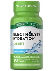 Nature’s Truth Electrolyte Tablets | No Sugar | 90 Count 90 (Pack of 1)