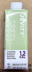 Jevity 1.2 Cal Unflavored with Fiber, 8 oz. (24/Case) – use by March 2027