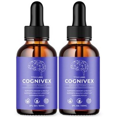 (2 Pack) Cognivex Nootropic Brain Health Support Drops Cogni Vex 60 Servings
