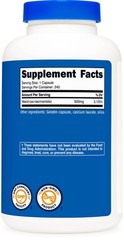 Nutricost Niacinamide (Vitamin B3) 500mg, 240 Capsules – Flush Free, Gluten Free