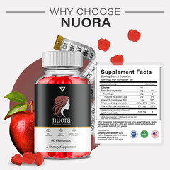 Nuora Feminine Gummies, Nuora Feminine Health Support (60 Gummies)