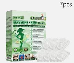 Moringa Berberine 10-in-1 Advanced Nano Microneedle Patch (7pcs/box)