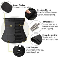Women Waist Trainer Neoprene Belt Sauna Sweat Body Shaper Tummy Slimming Girdle