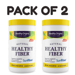 Healthy Origins Fiber – All Natural, Non-GMO – 7.9 oz – Pack of 2