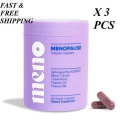 O Positiv MENO Vitamins for Menopause-Menopause Supplement for Women-60 Servings