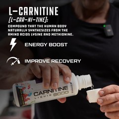 Cutler Nutrition Liquid L-Carnitine Fat Burner Supplement with Acetyl L
