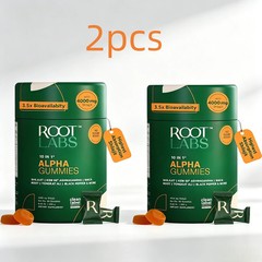 Root Labs 10 in 1 Alpha Gummies Shilajit, Ashwagandha, Maca, Tongkat, 60 Ct