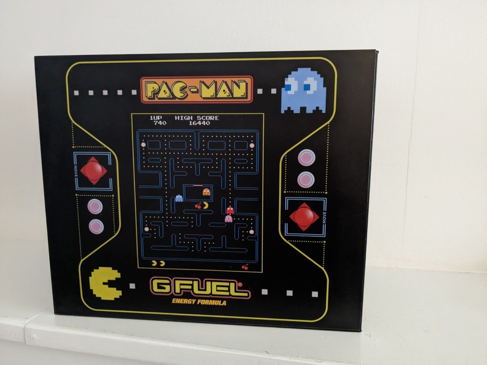 POWER PELLET LIGHT UP COLLECTOR’S BOX PAC MAN GFUEL