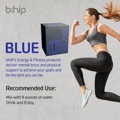Natural Bhip Blue Flavor Energy Blend – Boost Stamina with 30 Convenient Packets