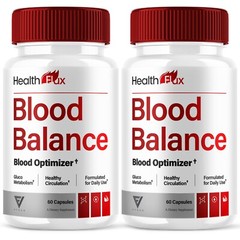 (2 Pack) Health Flux Blood Support Supplement, HealthFlux Pills (120 Capsules)