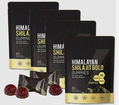 Organic Himalayan Shilajit Gummies 3000mg for Energy & Wellness , Fast Shipping