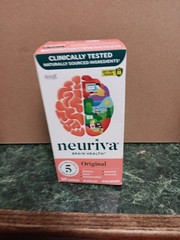 Neuriva BRAIN HEALTH ORIGINAL 30 CAPS FUELS BRAIN HEALTH Exp 8/27’