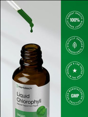 2 oz | Vegan, Non-GMO, and Gluten Free – Horbäach Liquid Chlorophyll Drops