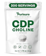 CDP Choline Powder 50g – Citicoline Supplement for Focus, Energy & Cognitive Boo
