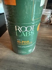 Root Labs 10 In 1 Alpha Gummies 4000mg Energy 60 Gummies Sealed Free Shipping