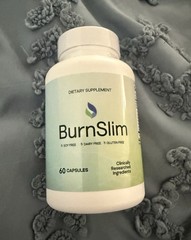 BurnSlim Weight Loss Supplement 60 Capsules Gluten/Soy/Dairy-Free Exp 02/2028