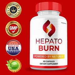 Hepato Burn Capsules, Max Strength All Natural HepatoBurn Pills (2 Pack)