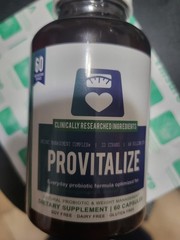 Provitalize, Everyday Synbiotic Formula with Botanical Extracts, 60 Capsules