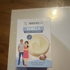 BariatricPal Vanilla High Protein Shake/Pudding Powder Mix Fat Free 7 Packets