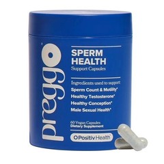 NEW PREGGO O-Positive Sperm Health Boost Capsules – 60 Count