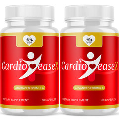 (2 Pack) Cardio Ease X Advanced Support Blood Supplement CardioEaseX 120 Caps