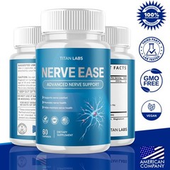 (5 Pack) Nerve Ease Nootropic Nerve Support Max Supplement NerveEase 300 Capsule