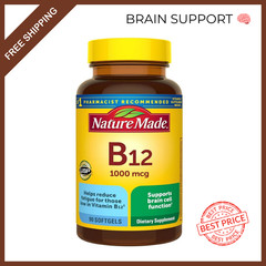 Nature Made Vitamin B12 1000 mcg, Dietary Supplement for Energy Metabolism Suppo