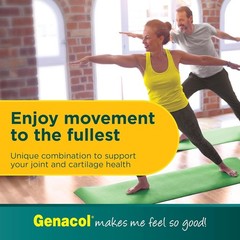 Genacol Plus Collagen Glucosamine Joint Support Supplement 180 Capsules