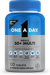 One A Day Men’s 50+ Multivitamins, Supplement with A, C, D, E Zinc for Immune
